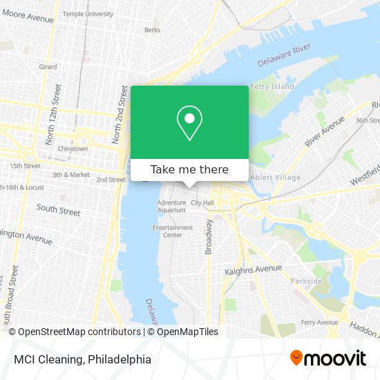 MCI Cleaning map