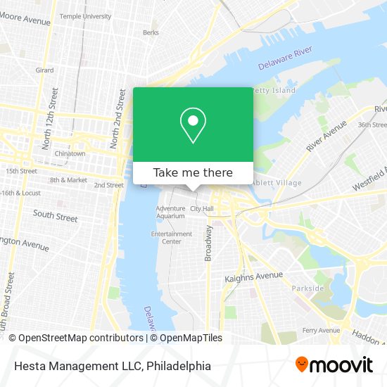 Mapa de Hesta Management LLC