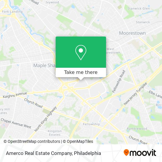 Amerco Real Estate Company map