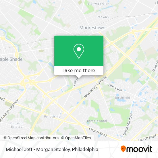 Mapa de Michael Jett - Morgan Stanley