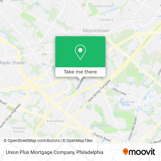 Union Plus Mortgage Company map