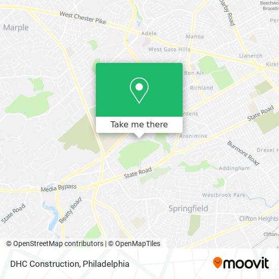DHC Construction map