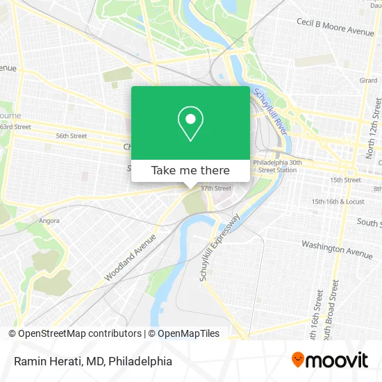 Ramin Herati, MD map