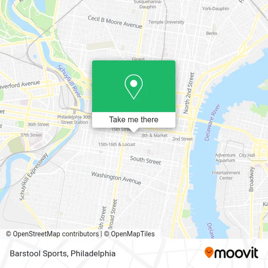Barstool Sports map