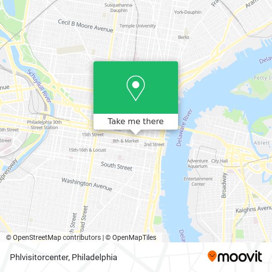 Phlvisitorcenter map