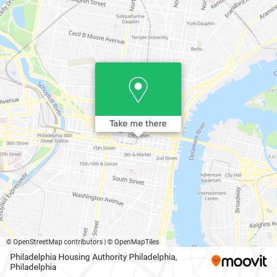 Philadelphia Housing Authority Philadelphia map