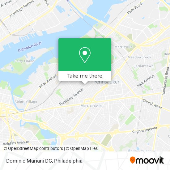 Mapa de Dominic Mariani DC