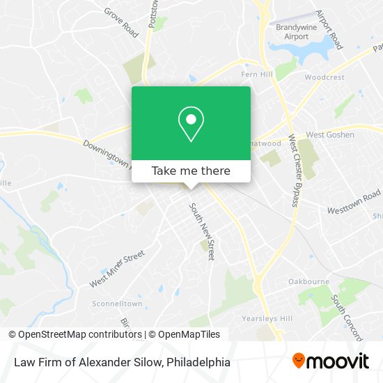 Law Firm of Alexander Silow map