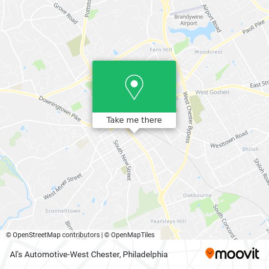 Al's Automotive-West Chester map