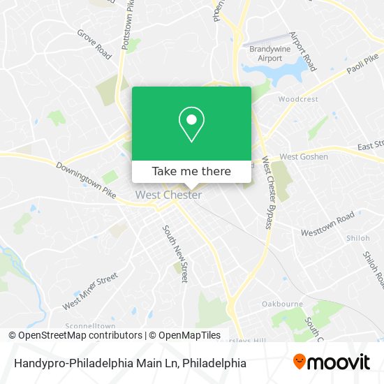Mapa de Handypro-Philadelphia Main Ln