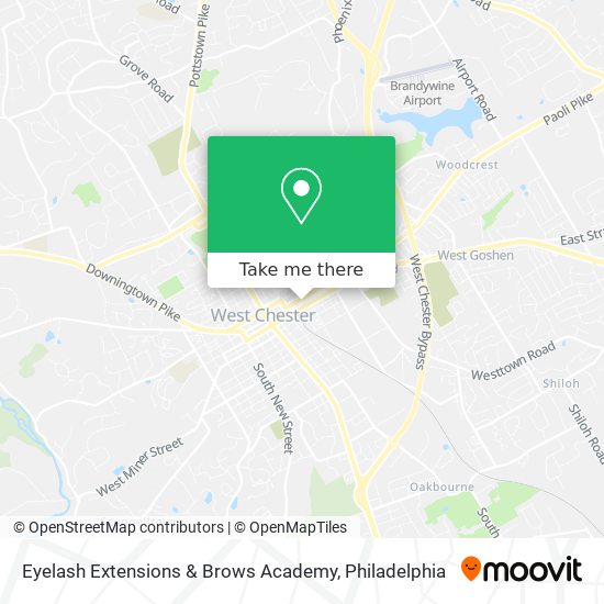 Eyelash Extensions & Brows Academy map