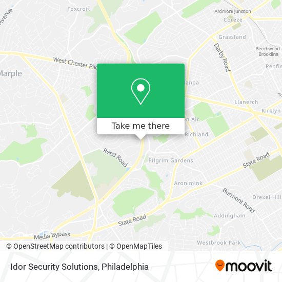 Idor Security Solutions map