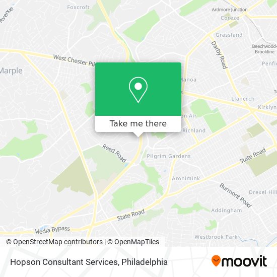 Mapa de Hopson Consultant Services