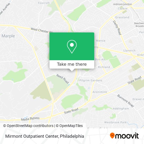 Mirmont Outpatient Center map