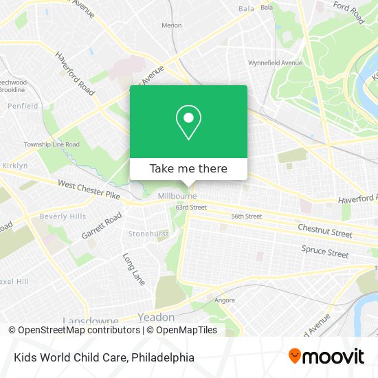 Kids World Child Care map