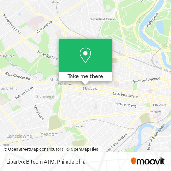 Libertyx Bitcoin ATM map