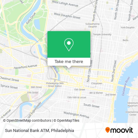 Sun National Bank ATM map