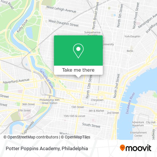 Mapa de Potter Poppins Academy