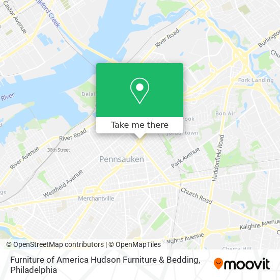 Furniture of America Hudson Furniture & Bedding map