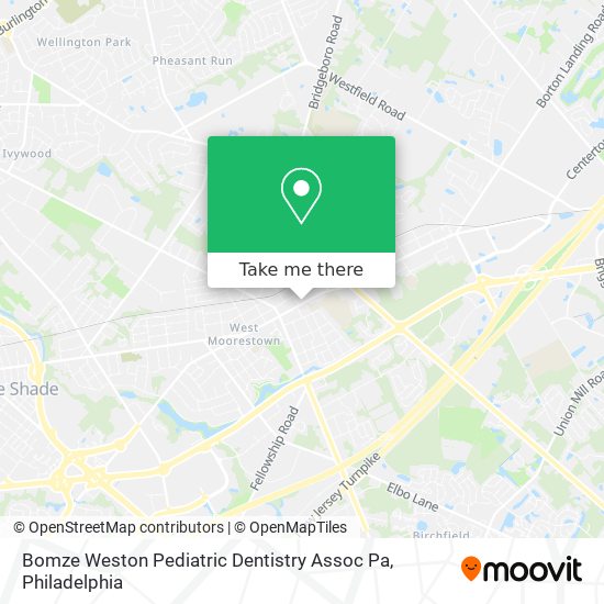 Mapa de Bomze Weston Pediatric Dentistry Assoc Pa