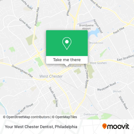 Mapa de Your West Chester Dentist