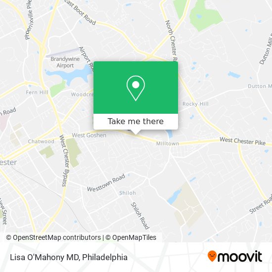 Mapa de Lisa O'Mahony MD