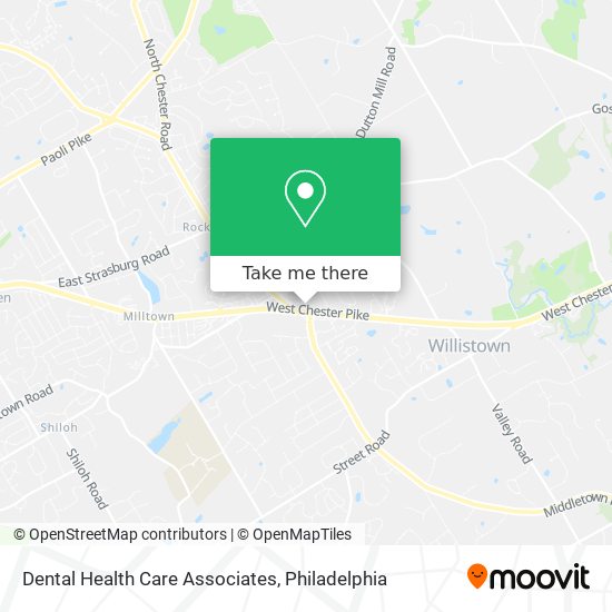 Dental Health Care Associates map