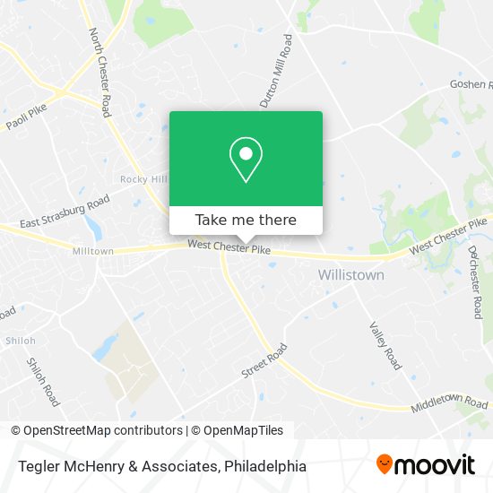 Tegler McHenry & Associates map