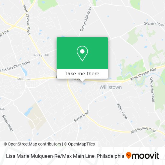 Mapa de Lisa Marie Mulqueen-Re / Max Main Line