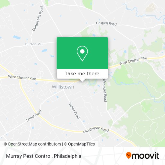 Murray Pest Control map