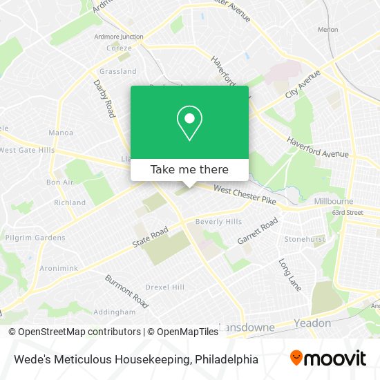 Wede's Meticulous Housekeeping map