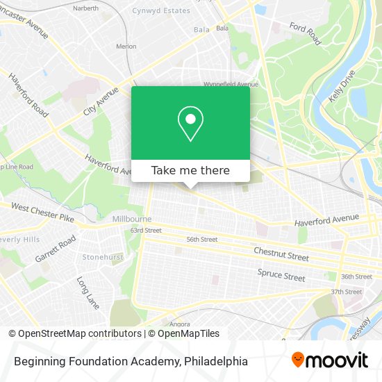 Beginning Foundation Academy map