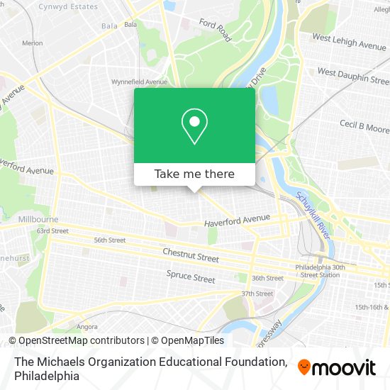 Mapa de The Michaels Organization Educational Foundation