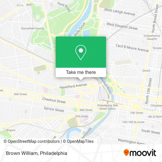 Brown William map