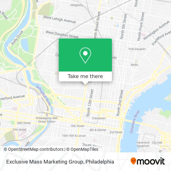 Exclusive Mass Marketing Group map
