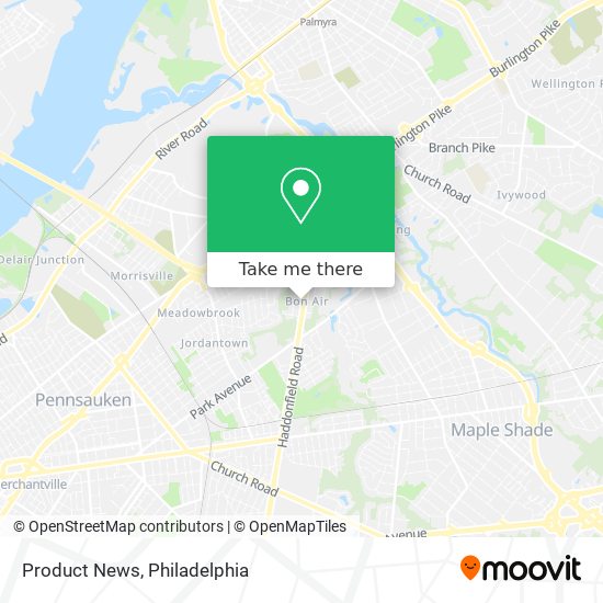 Product News map