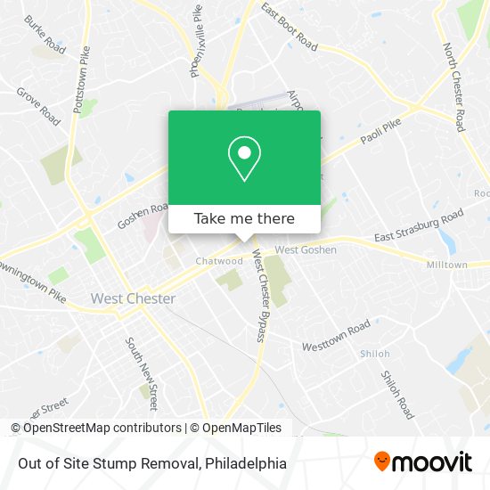 Out of Site Stump Removal map