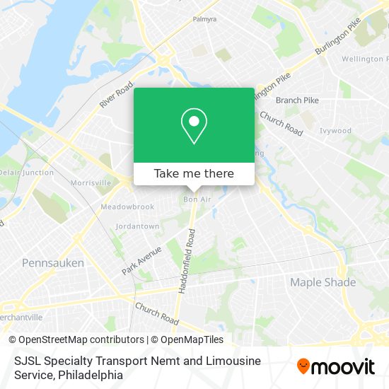 SJSL Specialty Transport Nemt and Limousine Service map