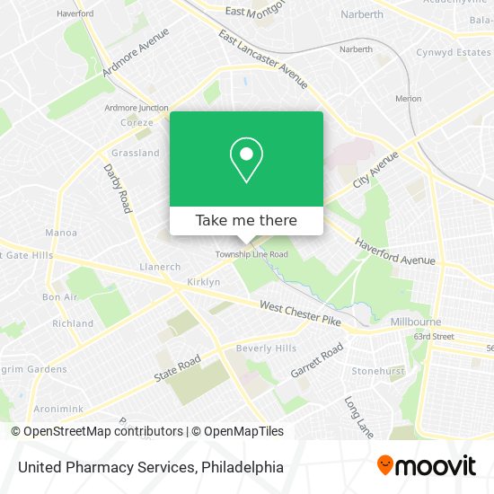 United Pharmacy Services map