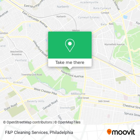 F&P Cleaning Services map