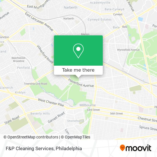 Mapa de F&P Cleaning Services