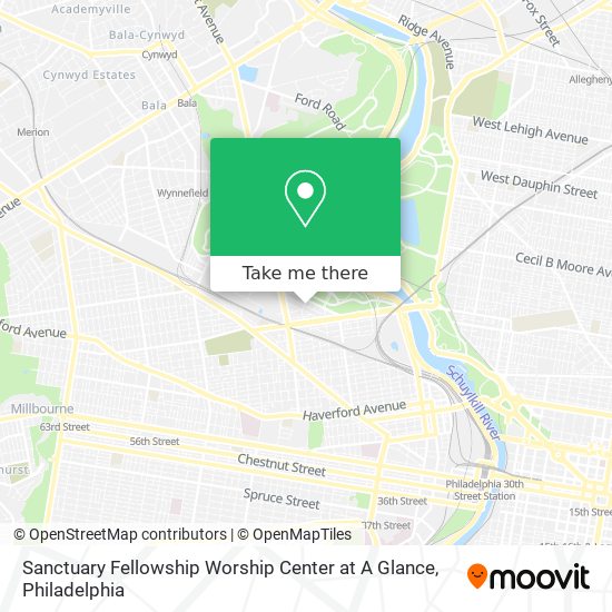 Mapa de Sanctuary Fellowship Worship Center at A Glance