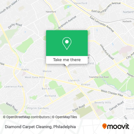 Mapa de Diamond Carpet Cleaning