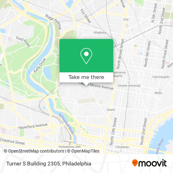 Turner S Building 2305 map