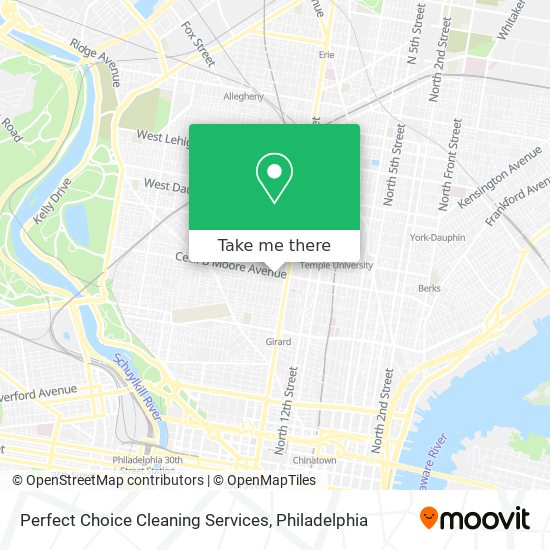 Perfect Choice Cleaning Services map