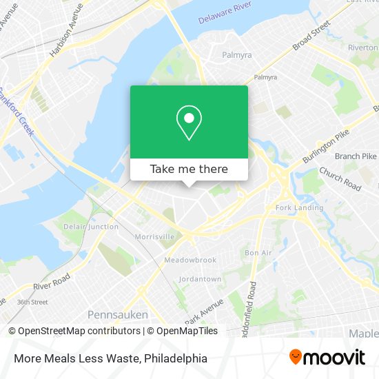 More Meals Less Waste map