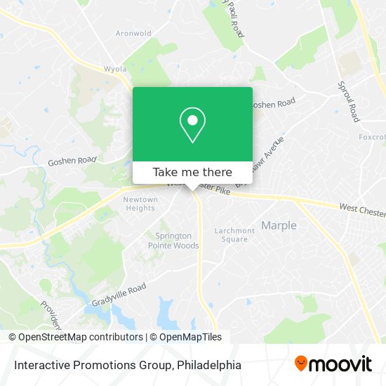 Interactive Promotions Group map