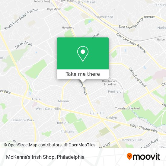 McKenna's Irish Shop map