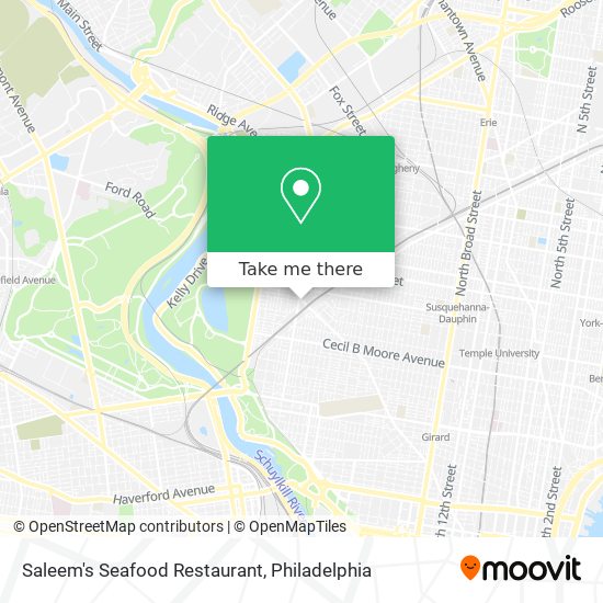Saleem's Seafood Restaurant map