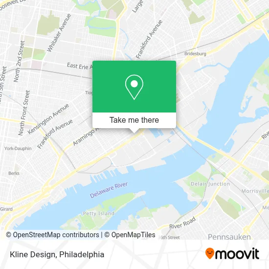 Kline Design map